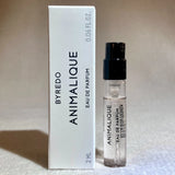 Byredo Animalique Eau de Parfum Sample Spray .06oz, 2ml New in Box EDP