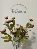 Tan Peony Stem by Ashland Set of 3- MichaelÕs Viral Floral Stem Peony