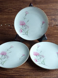 Royal Court Carnation China Bread Plate 6.25"  Set of 3 Carnation