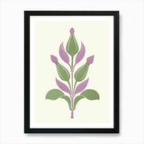 Flower Of The Lily Art Print Framed Wall Art Poster Canvas Print Picture Lily