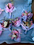 10 Natural Dried Flower Mini  Bouquets Wedding Party Favor Home Floral Decor Dried Flower