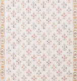 ROBERT KIME CURTAIN FABRIC "SEYCHOUR" 4.4 METRES -  100% Linen Flowering Plants