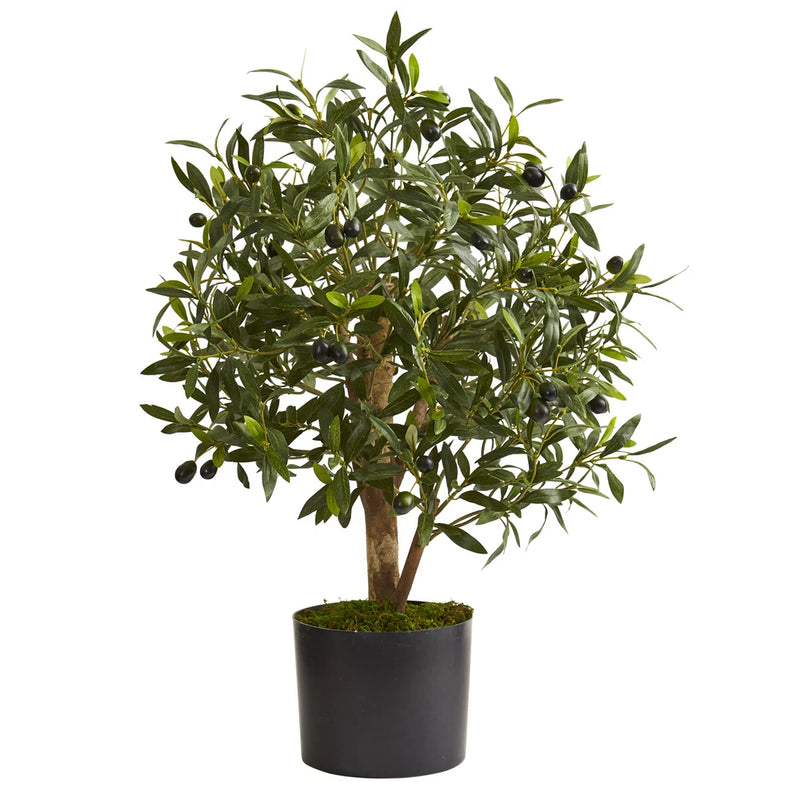 Nearly Natural 29Ó Olive Artificial Tree Realistic Plant Home Garden Decoration Green Plant