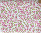Sweet Cakes blue pink roses floral Northcott fabric Roses