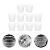 10 Pcs Flower Pot Outdoor Modern Orchid Flowerpot Pots Gardening Garden Plants
