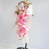 Waterfall Bridal Bouquet Bridal Hand Flower for Proposal Dining Table Decor Bouquet