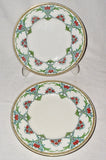 ONE 1891-1912 MINTON England *CARNATION~SWEET WILLIAM Flower PLATE Hand Enameled Carnation