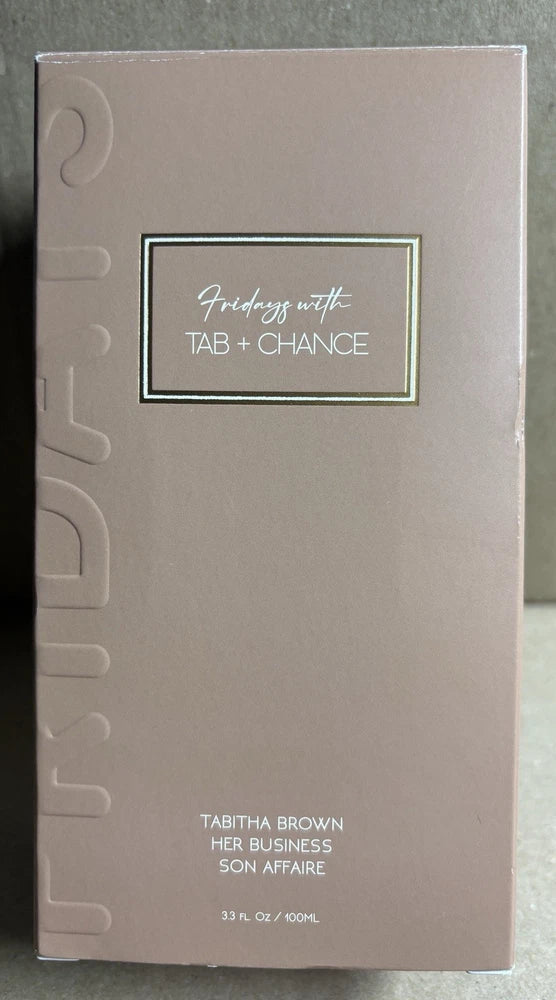Tabitha Brown Fridays with Tab & Chance Her Business Eau de Parfum 3.3 Fl Oz. EDP