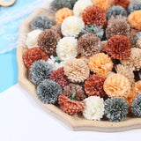 Hydrangea Head Artificial Silk Flowers Home Wedding Decorate Flower 10-20pcs 4cm Hydrangea