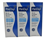 PanOxyl 4% Acne Creamy Wash Daily Control 6oz each, Exp 02/27 New!  3 PACK!! Bouquet