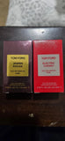 Tom Ford Jasmine Rouge and Electric Cherry Eau de Parfum 7.5ml Travel Size New Bouquet