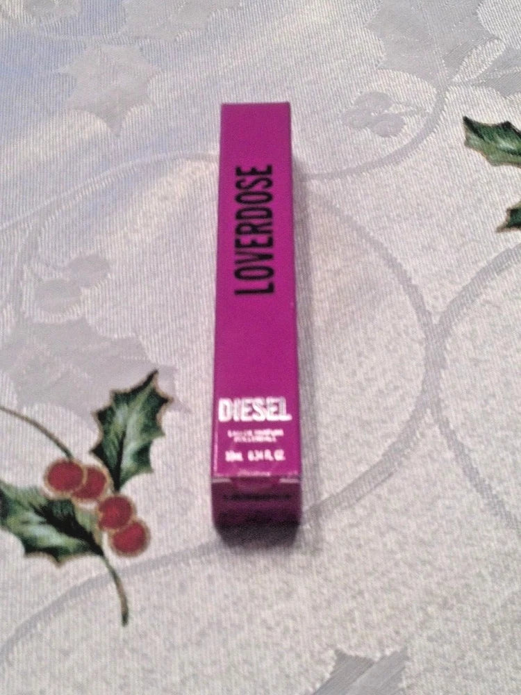 Diesel Loverdose Eau de Parfum .34 oz  Rollerball Roller ball New in Box Sealed EDP