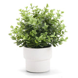 Small Fake Plants 7.45Ó Eucalyptus Potted Artificial Eucalyptus Plant for Bed... Green Plant