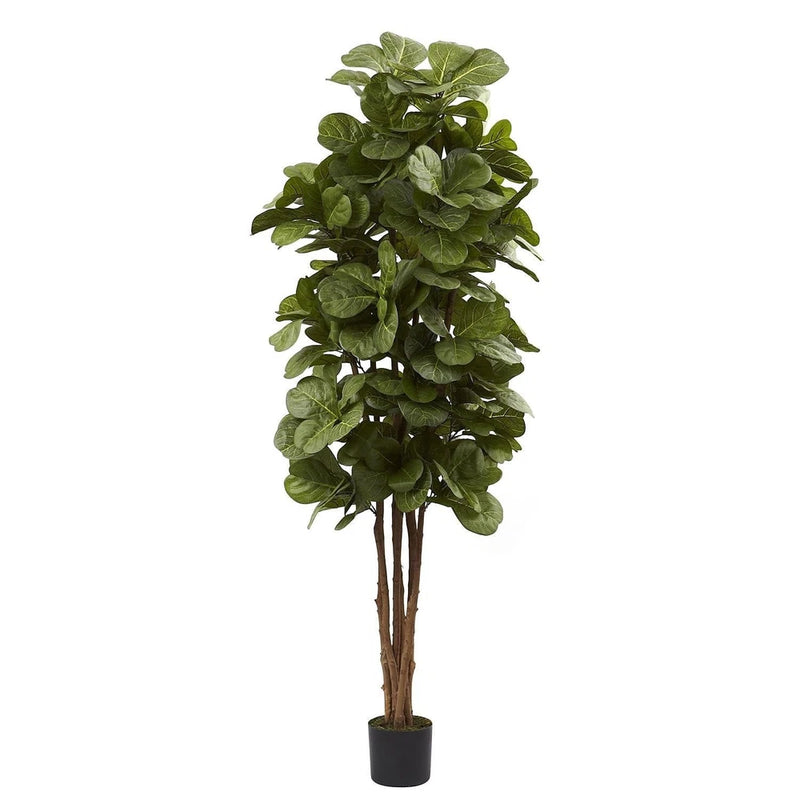 6Ft Artificial Fiddle Leaf Fig Tree Indoor Home Decor Lifelike Green Plant Green Plant
