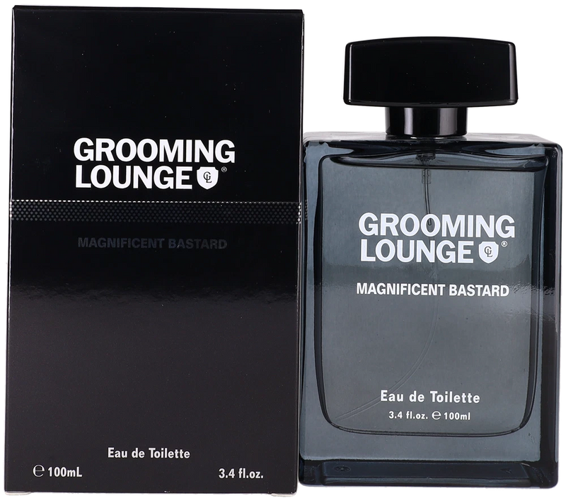 Magnificent Bastard by Grooming Lounge for Men Eau de Toilette Spray 3.4oz New EDT