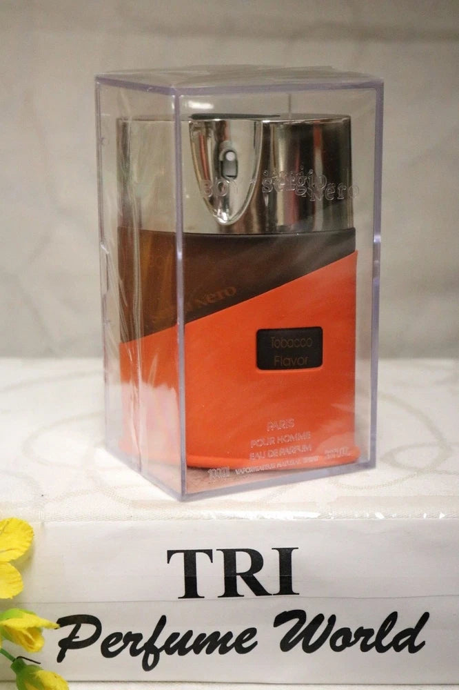 BOY by Sergio Nero Tobacco Flavor Eau de Parfum Men Spray 3.3 fl.oz Sealed EDP
