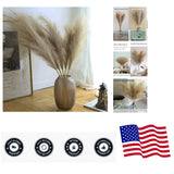 38" 10 Stems Faux Pampas Grass Decor - Tall Pampas Grass for Floor Vase Fluff... Pampas Grass