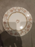 Limoges H&C France Bread & Butter Plate 6Ó Pink Carnation Vintage Carnation