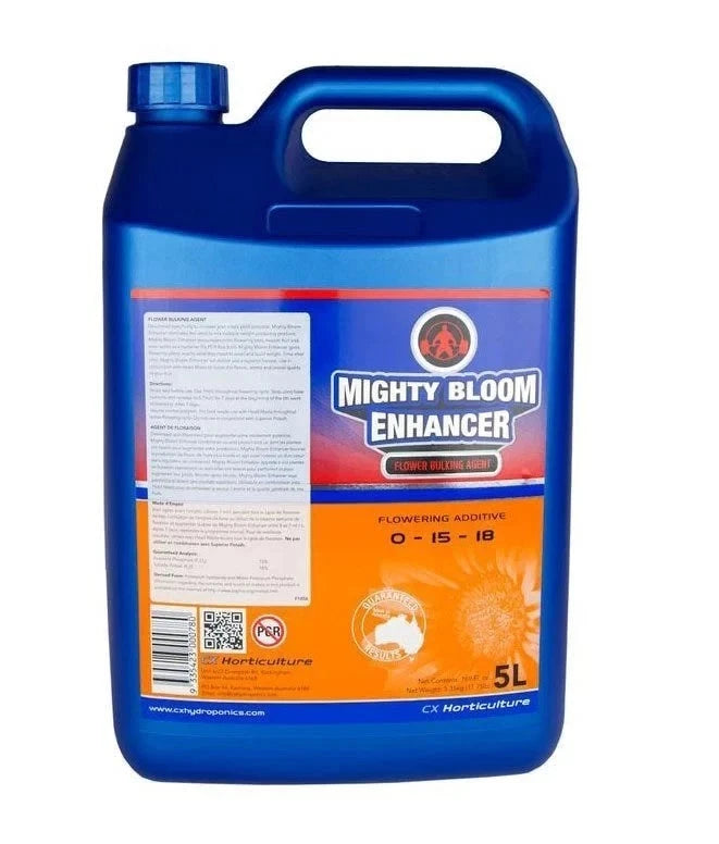 GET ONE FREE 2 TOTAL 5 LITER Cx Horticulture Mighty Bloom Enhancer Garden Plants
