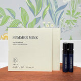 2 Better World Fragrance House Summer Mink Eau De Parfum Sample Spray 1.5ml Each EDP