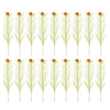 30pcs Pampas Grass Decor: Artificial Pampas Grass Stem For Vase - Faux Reed Pampas Grass