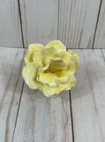 vintage bone china yellow carnation flowers Carnation