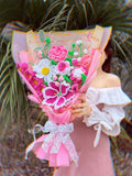 __ The Everlasting Pink Dream Crochet Bouquet! __ Sunflower