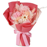 Preserved Flowers Bouquet, Forever Carnations Fresh Flowers, Long Lasting Rea... Hydrangea