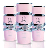 Yara Eau de Parfum Spray 100ml (3.4 oz) by Lattafa (Pack of 3) EDP