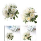 Wedding Bouquet Bridal Bouquet Elegant Holding Flowers Artificial Roses for Bouquet