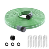AWOWZ 50 FT Sprinkler Soaker Hose for Garden Lawn Effortless Watering, Heavy-... Garden Plants