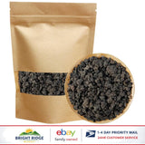 Irregular Black Lava Rock Top Dressing for Orchids and Acid-Loving Plants Orchids