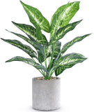 small artificial tropical desk plant decor Green Plant