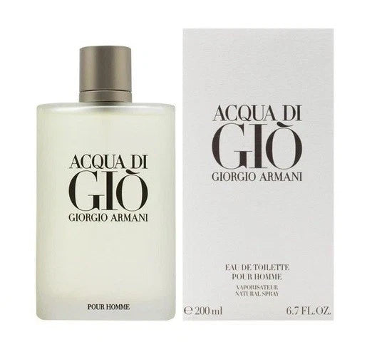 ACQUA DI GIO BY GIORGIO ARMANI 6.7 OZ Eau De Toilette Spray New & Sealed EDT