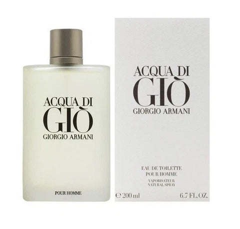 ACQUA DI GIO BY GIORGIO ARMANI 6.7 OZ Eau De Toilette Spray New & Sealed EDT
