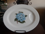 "Hydrangea"  Oval Serving Platter by Theodore Haviland New York Hydrangea