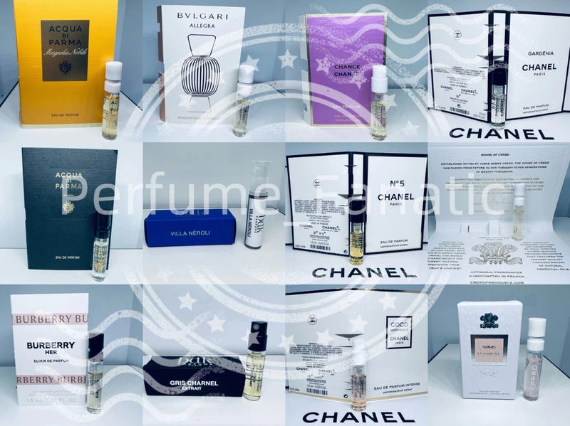 Women Perfume Sample Vials Choose Scent & Combined Shipping EDP