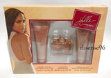 Halle Berry HALLE 1 oz / 30 ml Edp Spray 3pc Gift Set Body Lotion Shower Gel Nib EDP