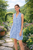 Tuckernuck Royal Shirt Dress Blue Hydrangea Lightweight Sleeveless Medium Hydrangea
