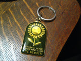National Home Gardening Club Keyring Keychain - Life Member Sunflower Flower Sunflower