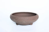 Japanese textured rustic, tapered round  pot  7.5