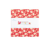 Charm Pack 5" 42pc Riley Blake "Farmer's Daughter" by Lori Holt Flowering Plants