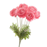 Pink Artificial Ranunculus Bush Ranunculus
