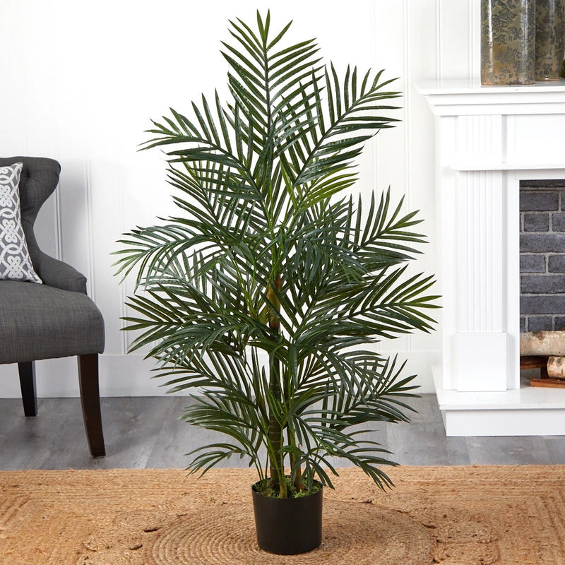 42Ó Areca Palm Artificial Tree UV (Indoor/Outdoor) Home Decor. Retail $139 Green Plant