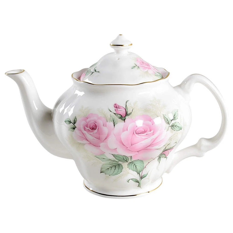 Gracie Bone China Rose Bouquet Tea Pot 7369428 Bouquet
