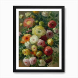 Ranunculus Painting 1 Flower Art Pr Framed Wall Art Poster Canvas Print Picture Ranunculus