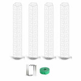 15 7 in Moss Pole for Indoor Gardening Transparent Design for Climbing Plants Garden Plants