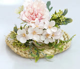 1 Bouquet Camellia Artificial Peony Rose Flowers Silk Wedding Flower Peony