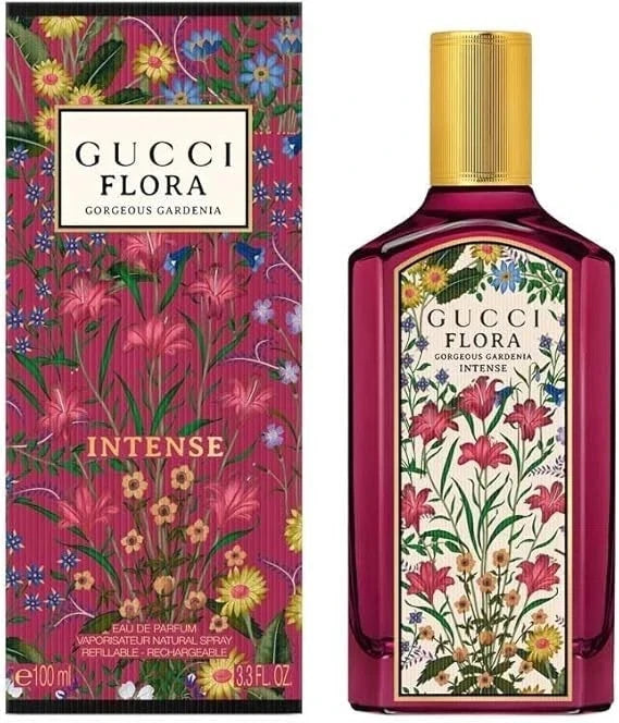 Gucci Flora Gorgeous Gardenia Intense 3.3 oz EDP Perfume New In Box EDP