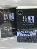 A MEN by THIERRY MUGLER 1.7 oz EDT Refillable Flask EDT